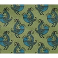 thumbnail image 4 of oneOone Cotton Flex Light Green Fabric Bird Block Sewing Craft Projects Fabric Prints By Yard 40 Inch Wide, 4 of 4