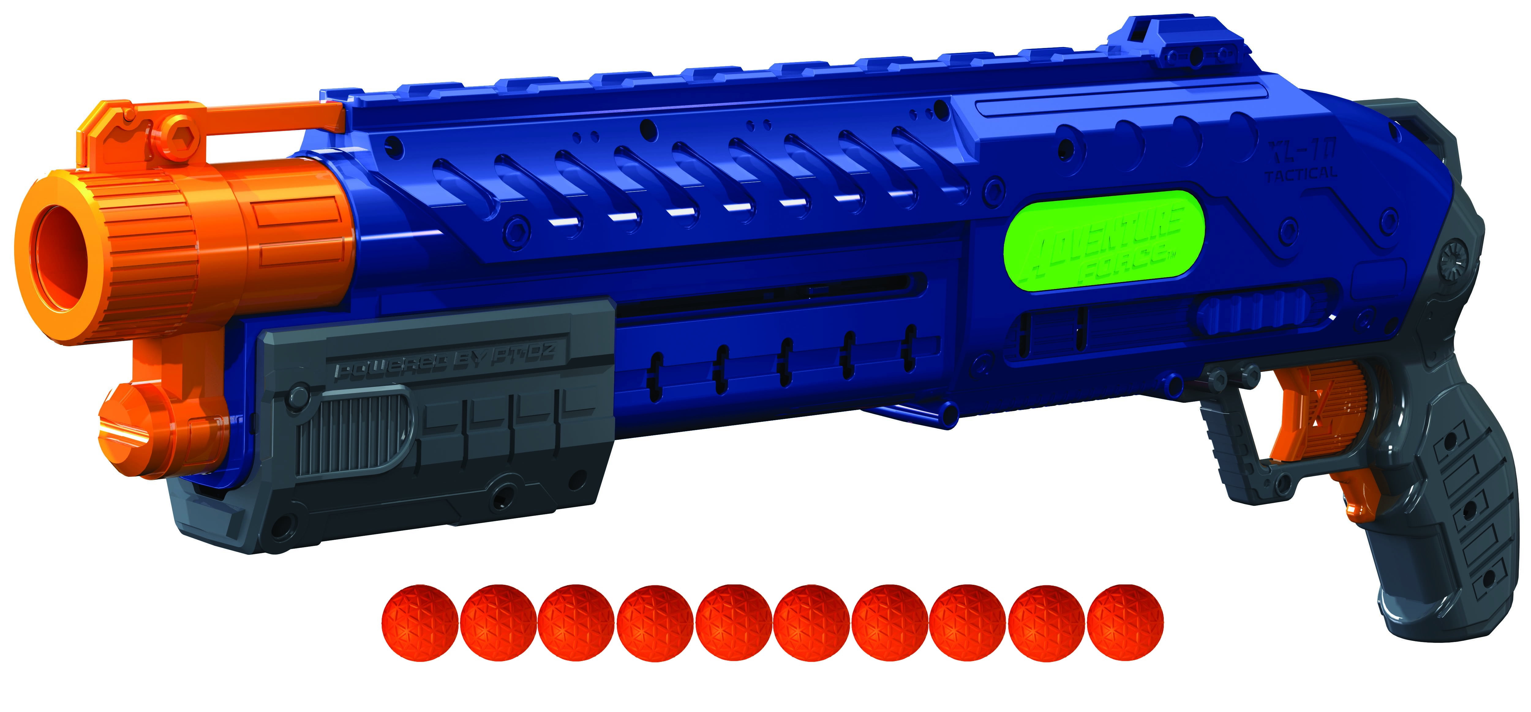 Adventure Force Tactical Strike Liberator Spring-Powered Pump Action Ball Blaster - Compatible with NERF Rival
