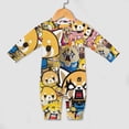 thumbnail image 4 of Aggretsuko Baby Footless Rompers, Long Sleeve Baby Onesie Jumpsuit for Boys Girls, 4 of 8