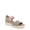 Cream Multi Woven, variant on Womens Time Off Sky Strappy Sandals Oxide Blue Smooth 9 M