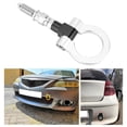 thumbnail image 4 of European Car CNC Trailer Tow Hook Fits for 3 Series E39 E92 E91 E90 E46 E36 (Silver), 4 of 8