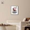 thumbnail image 3 of Doll Memories - Floral Books Stack Canvas Modern Fashion Art by Art Remedy, Black Frame, 24 x 30, 3 of 7