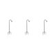 thumbnail image 1 of Inteprter 2 pack/lot Ladrón Fuerte Viento Y Fácil De Jardín Gancho Hermosos Ganchos Ladrón Gancho Metal Hierbas Y Pastores 1 96cm Type1 NO1, 1 of 1