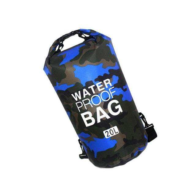 Xingzhi Sac de Surf Imperméable Sac Étanche Extérieur Rafting Bateau Flottant Bleu 20 L