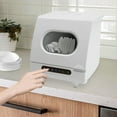 thumbnail image 5 of Compact Countertop Dishwasher with 5 Wash Programs, 360° Spray Arms, and Quick Installation – Ideal for Small Apartments, Dorms, and RVs, 5 of 12