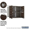 thumbnail image 2 of SALSBURY INDUSTRIES 3707D-12ZFU Horiz Mailbox,USPS,12Dr,Bronze,FL,27in, 2 of 3