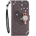 thumbnail image 6 of Case for Xiaomi Poco X4 GT with Credit Cards Pocket, Glitter Bling Diamond PU Leather Wallet Phone Case Flip Cover for Xiaomi Poco X4 GT      Grey, 6 of 14