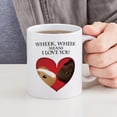 thumbnail image 6 of CafePress - Wheek, Wheek Means I Loveyou Mug - 11 oz Ceramic Mug - Novelty Coffee Tea Cup, 6 of 6