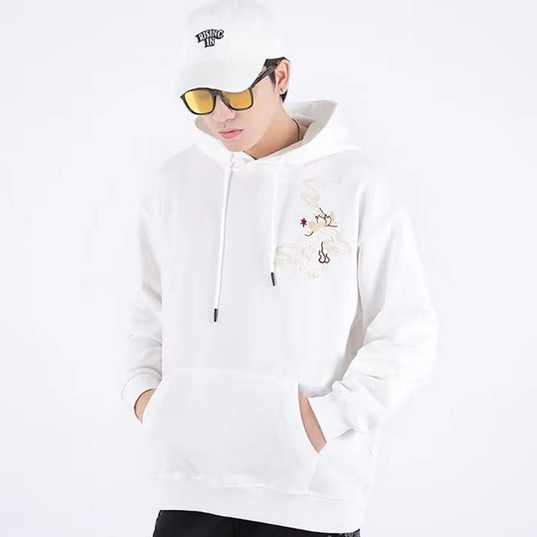 Niepce Inc Casual Japanese Streetwear Hoodie For Men Phoenix king