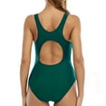 thumbnail image 4 of Awdenio One-Piece Swimsuit For Women Sports Swimwear Conservative Color-blocking Sexy Backless Swimwear,Size S-2XL, 4 of 5