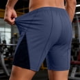 thumbnail image 5 of BRANROY Men's Triathlon Swim Sport Shorts - Tight Fit Breathable Mens Casual Shorts for Swimming, Cycling, and Mens Athletic Shorts,Navy,M, 5 of 8