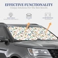 thumbnail image 4 of Naloa Travel1 2 Piece Foldable Car Sun Shades, Car Windshield Sunshade, Front Window Sunshade for Car, Truck, SUV - Medium, 4 of 7