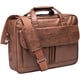 thumbnail image 1 of Bolsa de mensajero Seyfocnia para hombre de piel sintética 17.3 pulgadas resistente al agua, 1 of 5