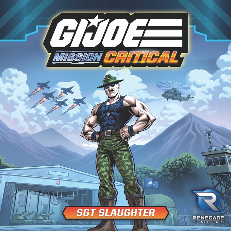 G.I. JOE Mission Critical: Sgt Slaughter Figure Pack - RPG