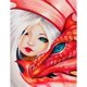 thumbnail image 1 of Pintura de diamante (DB1992) 5D DIY Big Eyes Doll Mosaico cuadrado (sz639) 50x70cm FLhrweasw Nuevo, 1 of 1