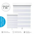 thumbnail image 2 of Hauz 7284WHTCD - Alternate Light Filtering Window Shade, Cordless, 72 '' X 84 '', White, 2 of 3