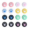 thumbnail image 1 of SHENMO 16 Switch Thumb Grip Covers (Multicolor), Game Grip Covers Silicone Analog Rocker Covers Kawaii Game Grip Covers Replacement Thumb Grip Covers Nintendo Switch&Lite Thumb Grip Co, 1 of 5