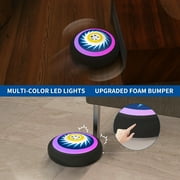 Carsky Hover Soccer Ball Set, 3-in-1 LED Soccer Hockey Bowling Set Indoor/Outdoor Toys, Gifts for 3 4 5 6 7 8+ Years Boy Girl