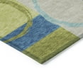 thumbnail image 4 of Addison Rugs Chantille Indoor/Outdoor Transitional Geometric Denim Washable Rectangle Rug, 3' x 5', 4 of 6