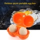 thumbnail image 2 of Caja de almacenamiento Ndcxsfigh 2 Rejillas Contenedor Plástico para Acampar Picnic Naranja, 2 of 8