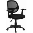 thumbnail image 1 of Nicer Furniture Mid-Back Black Mesh Computer Chair, 1 of 1