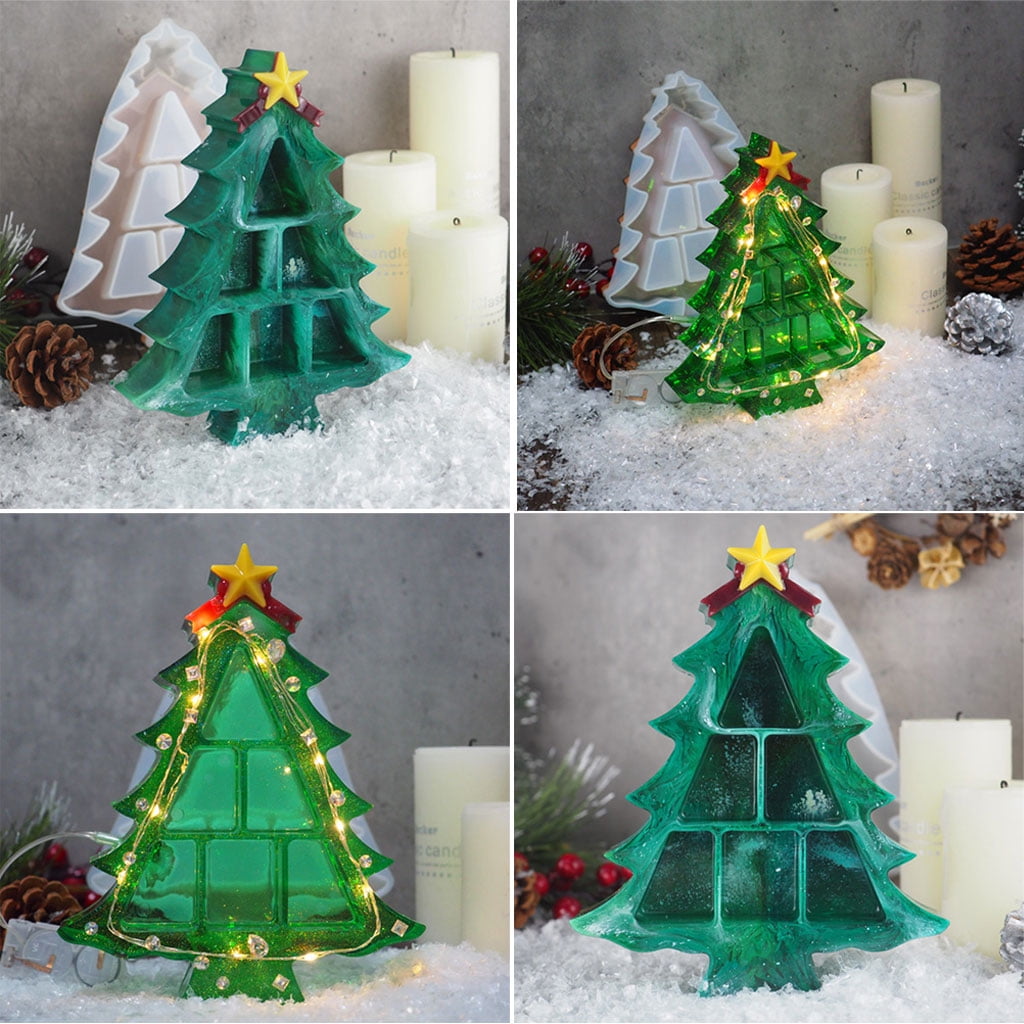 Three Wilson Christmas cake pans. 1 Santa, 1 Lg. tree, 1 Mold of six small  trees for Sale in Pinellas Park, FL - OfferUp