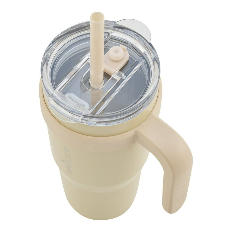Reduce Vacuum Insulated Stainless Steel Cold1 Tumbler with Handle, Lid, and  Straw, Fur Sprig, 24 oz. 