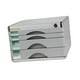 thumbnail image 5 of Archivador de escritorio con cajón, archivador de múltiples capas con cerradura, organizador de archivos prémium, caja de almacenamiento de documentos Con 4 cajones, 5 of 8