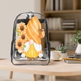 thumbnail image 5 of Sikiie Sunflower Gnomes 2 Clear Backpack, Transparent Bookbag for School for Women Men, Capacity Clear Bag for College, Travel, 5 of 7