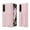 Pink, variant on Rugged Phone Case for Samsung Galaxy Z Fold 3, Heavy Duty Shockproof Camera Lens Protection Hand Strap Kickstand Anti-Slip Drop Protective Case Cover for Samsung Galaxy Z Fold 3, White
