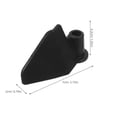 thumbnail image 2 of HAMPPLIES 4Pcs Kneading Paddle Black Alloy Bread Machine Accessory for Home Baking, 2 of 7
