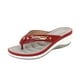 thumbnail image 2 of Sandalias informales a la moda para mujer, chanclas para exteriores, zapatillas de cuña para la playa Wmkox8yii ytu8621, 2 of 9