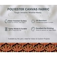 thumbnail image 5 of Soimoi Home & Outdoor Upholstery Fabric - Leaves Print - 56" Wide By 3 Yard - Ideal for Chairs, Table Covers & DIY Projects - Red, 5 of 7