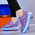 thumbnail image 5 of Luces LED Roller Shoes Ufatansy 2025 con purpurina mejoradas para niños, 5 of 5