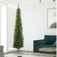 thumbnail image 5 of Vickerman 8.5' Durham Pole Pine Artificial Christmas Tree, Multi-Colored LED Dura-lit Lights, 5 of 5