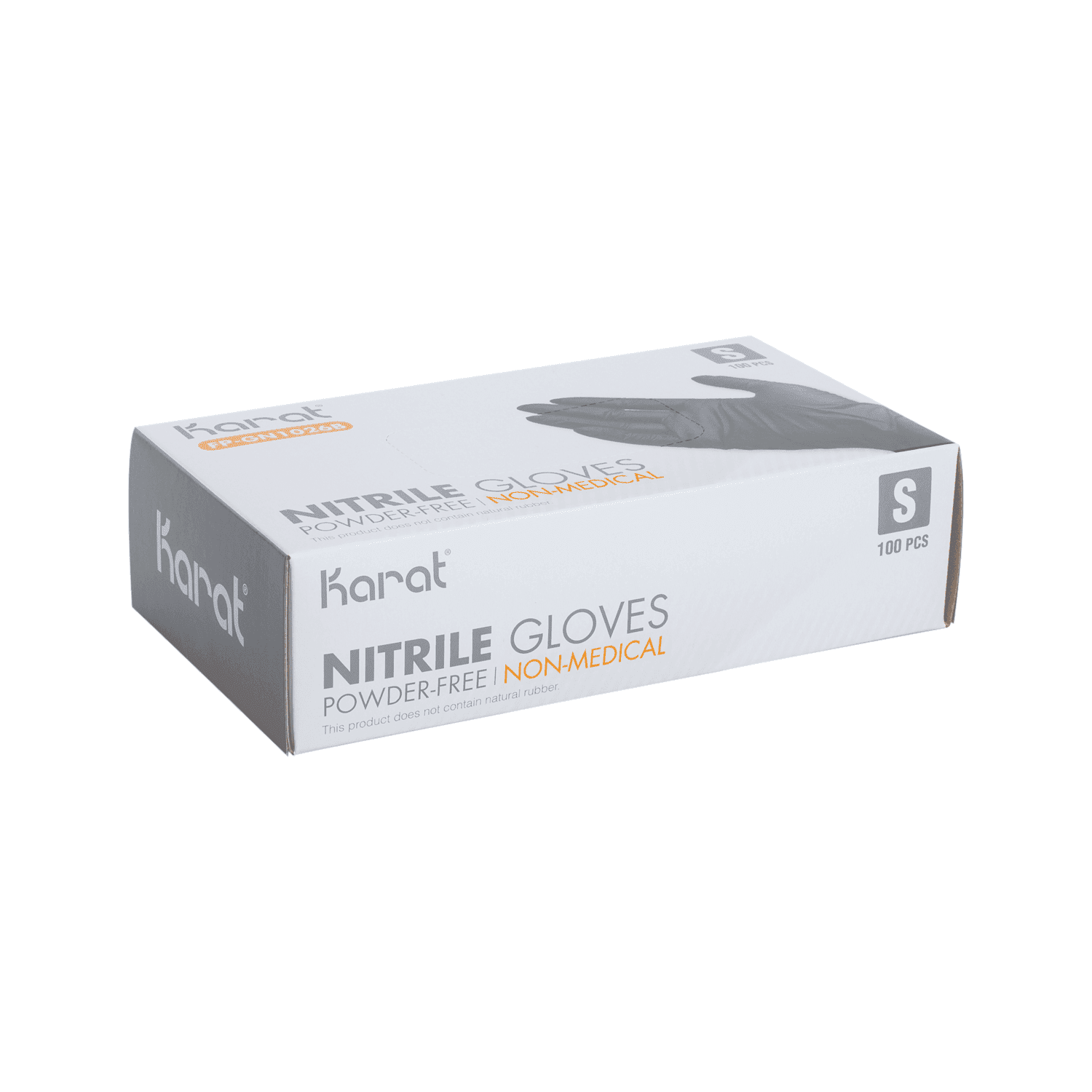 Nitrile Powder-Free Disposable Gloves (Black) - Small - 1,000 ct, FP-GN1026B