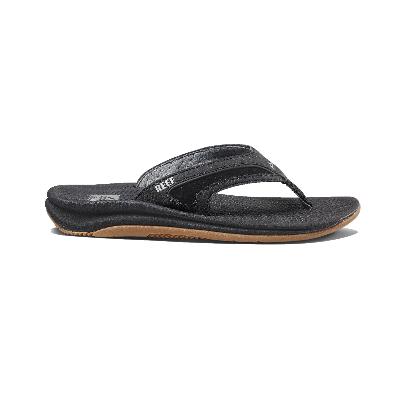 Reef Men\'s Flex Sandal  Black Silver Medium Sz 9 Reef Rover Men main image 4