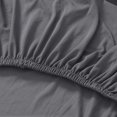 thumbnail image 4 of Dining Chair Slipcover Stretch Chairs Cover High Back Removable and Washable Chair Covers for Hotel Decor Wedding Gray 6PCS, 4 of 5