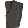 thumbnail image 2 of Perry Ellis Mens Slim Fit Stretch Dress Pants Slacks, Brown, 33W x 30L, 2 of 3