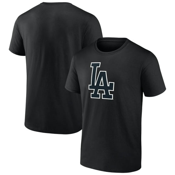 Men's Black Los Angeles Dodgers Rough Diamond T-Shirt