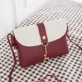 thumbnail image 4 of Bolso mini, bolso bandolera de un solo hombro pequeño Vino tinto, 4 of 5