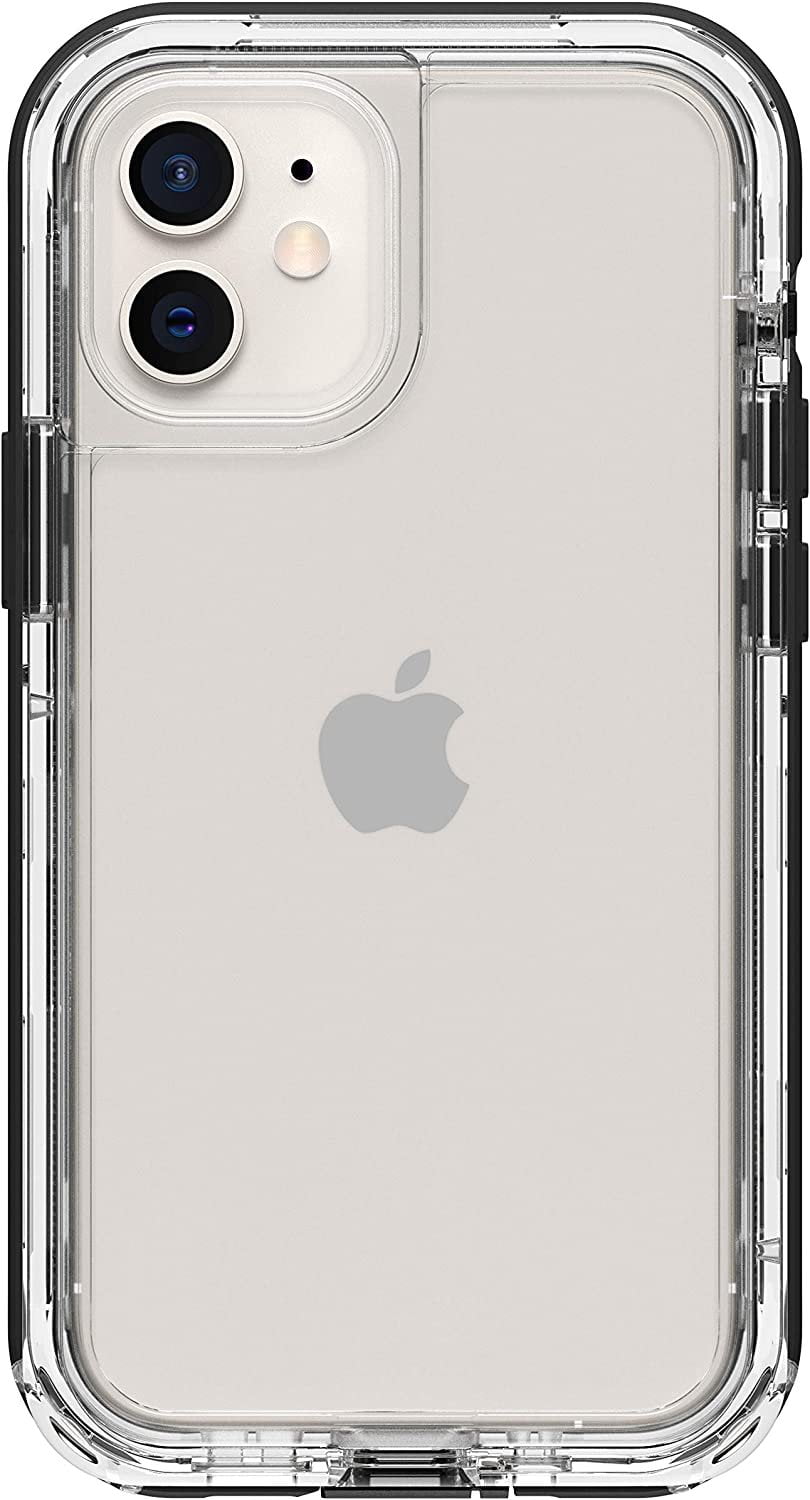 LifeProof for Apple iPhone 12 Mini, Slim DropProof, DustProof and Snowproof Case, Next Series, Clear/Black