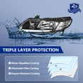 ECCPP Headlight Assembly for Honda Civic 2006-2011 Driver and Passenger ...