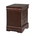 thumbnail image 5 of Fully Assembled Nightstand with 2 Drawers Solid Wood End Table Traditional Style Bedroom Funiture 1PC, 5 of 5
