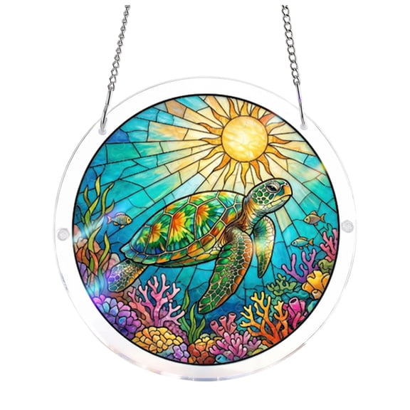 NKOOGH Acrylic Puzzle Window Hanging Suncatcher Garden Home Decor