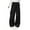 Black, variant on Girls 2025 New Casual Loose Fit Cargo Pants Thin Sports Pants for Teenagers and Big Kids 5-16 Years