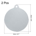 thumbnail image 2 of 2 piezas de alfombrillas protectoras para cocina de inducción, Protector de estufa de inducción, Redondo (Gris), 2 of 6