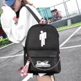 thumbnail image 1 of Bolsa Mochila con estampado de letras a la moda para mujerbolsos de hombro escolares de viaje para estudiantes Ehuebsd Para estrenar, 1 of 9