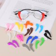 thumbnail image 5 of Uxcell Glasses Ear Grip, Anti-Slip Silicone Holder, 20 Pair Pink for Eyewear Retainers Eyeglasses Holder, 5 of 7