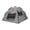 Gray, variant on Collapsible Pet Tent for Cats and Small Dogs,All-Season Pet Tent,Semi Enclosed Washable Hut,Camping Den for Indoor and Outdoor Use,for Indoor Use and Travel